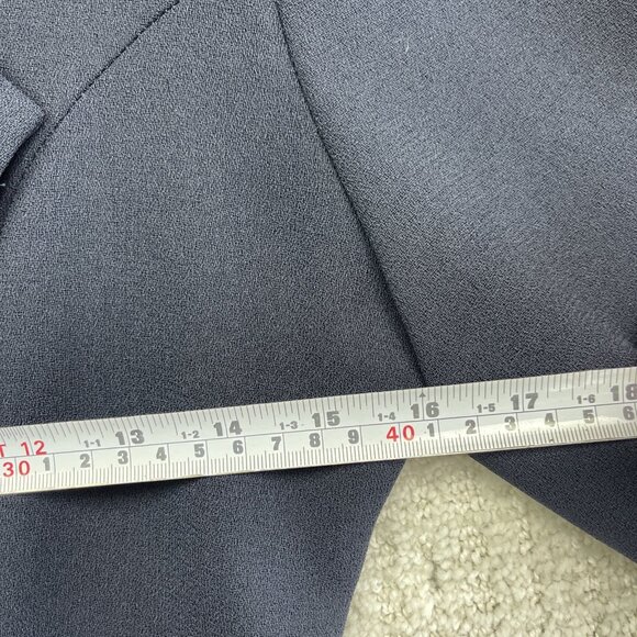 VTG 80' J.R. Petite by Joseph Ribkoff Dressy Blazer Double Breasted Blue Wom 4 - Picture 8 of 16